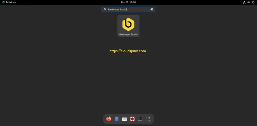 Install Beekeeper Studio on Rocky Linux AlmaLinux 01
