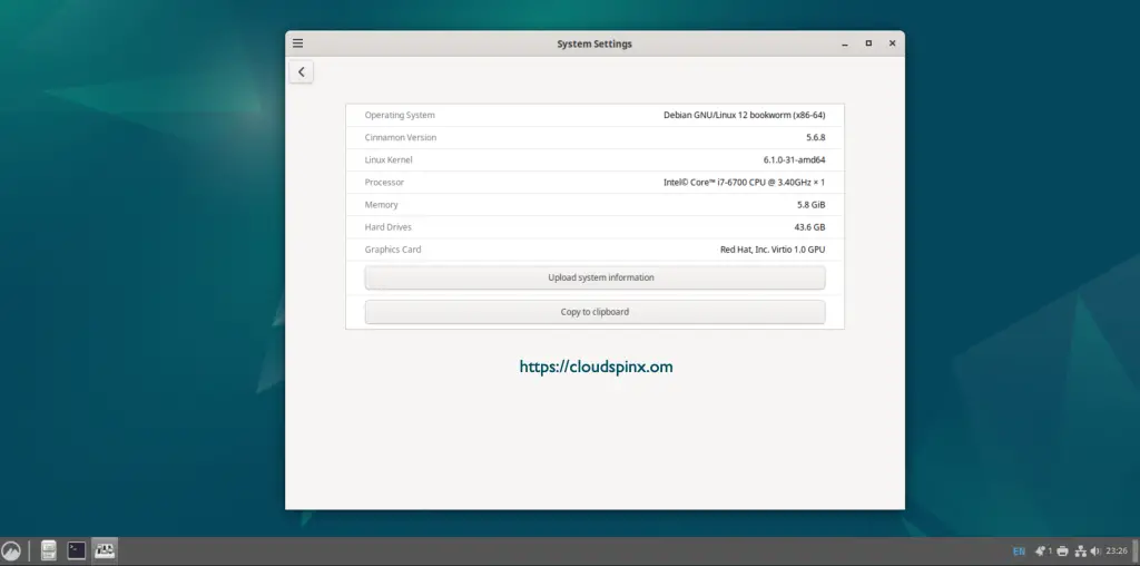 Install Cinnamon Desktop Environment on Debian 05