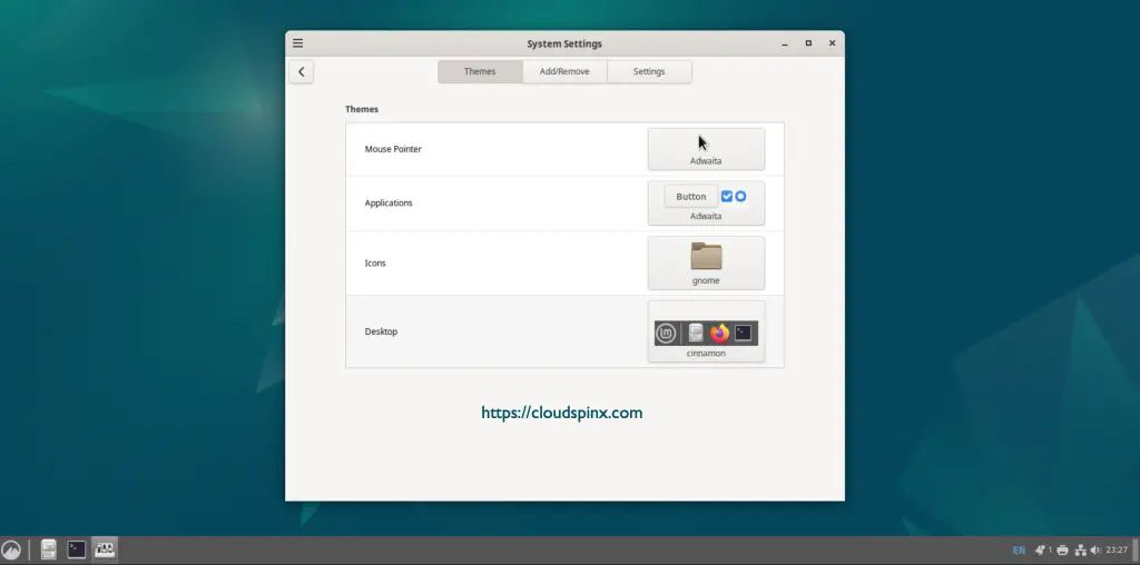 Install Cinnamon Desktop Environment on Debian 06