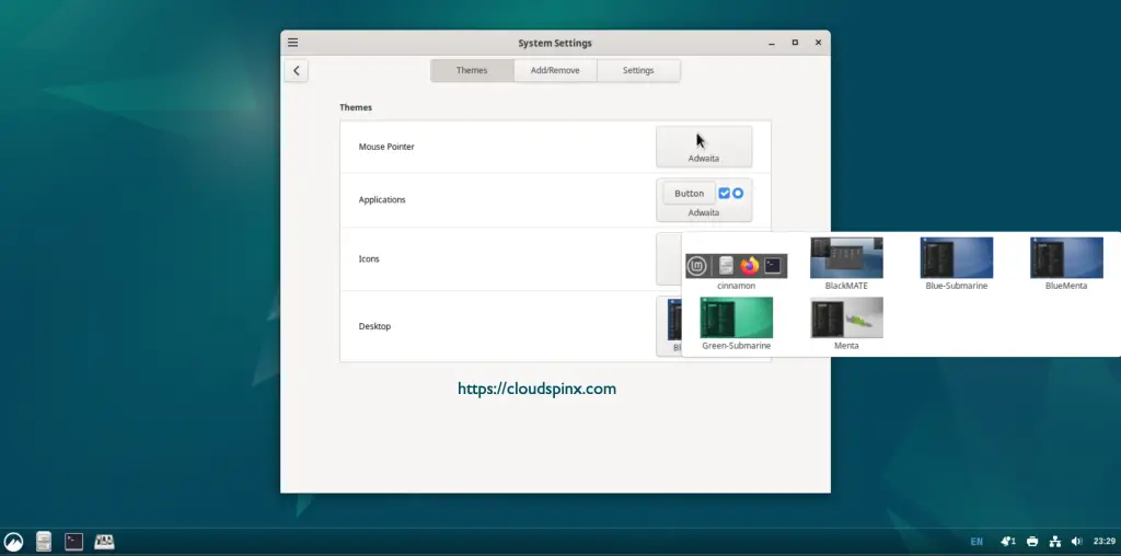 Install Cinnamon Desktop Environment on Debian 07