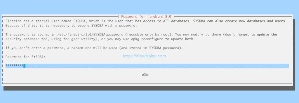 Install FireBird Database on Debian 01
