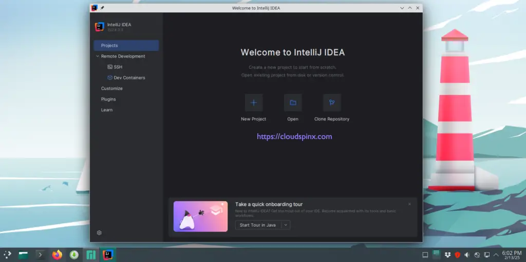 Install IntelliJ IDEA on Arch Manjaro EndeavourOS 03