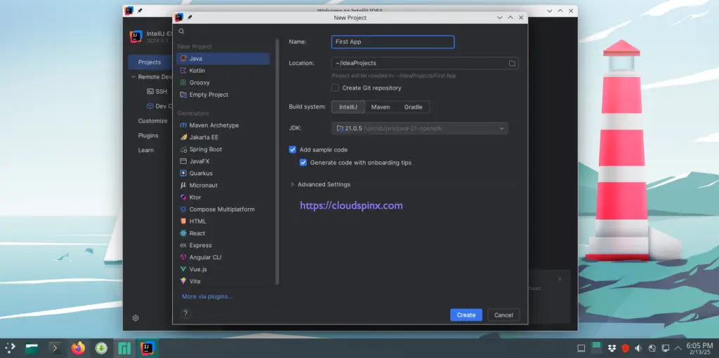 Install IntelliJ IDEA on Arch Manjaro EndeavourOS 04