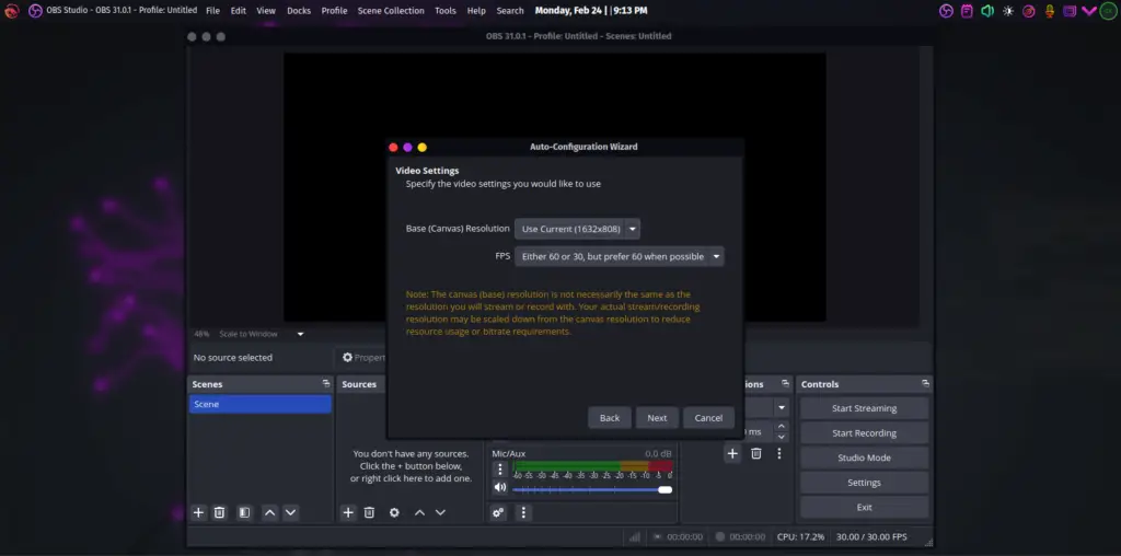 Install OBS Studio on Arch Manjaro GarudaLinux 03