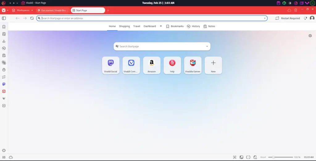 Install Opera Vivaldi Web Browser on Garuda Linux 05