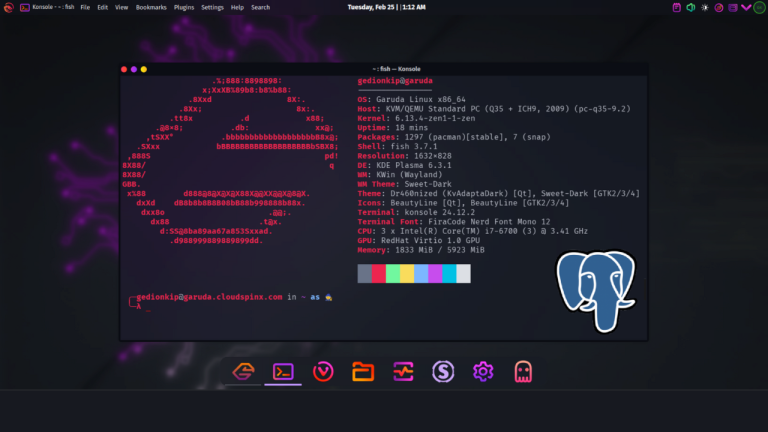Install PostgreSQL 17 on ArchManjaroGaruda