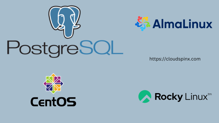 Install PostgreSQL 17 on Rocky 9 AlmaLinux 9 CentOS Stream 9
