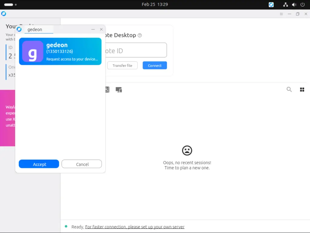 Install RustDesk Remote Desktop on Ubuntu 09