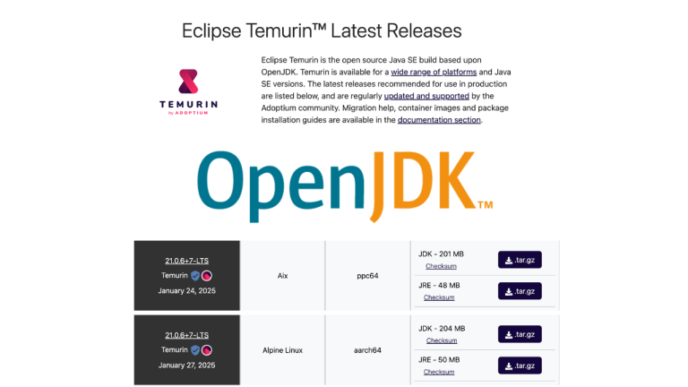 Install Temurin OpenJDK 21 LTS on Debian 12 Debian 11