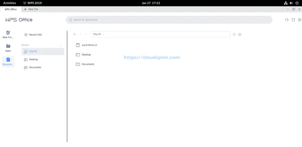 Install WPS Office Suite on Debian 03