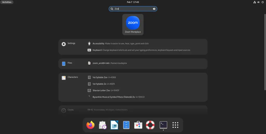 Install Zoom Client on Debian 02