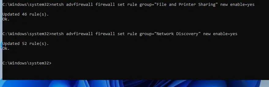 Install and Configure Samba Share on Windows 11 11