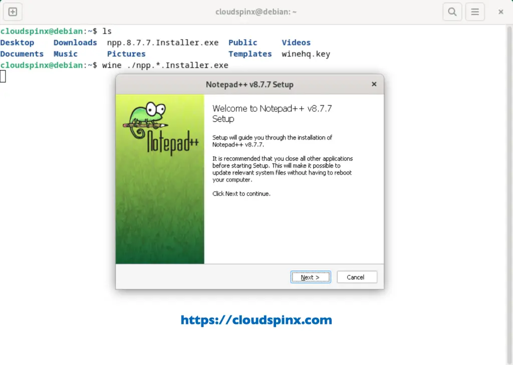 Install and Use Wine 8.x on Debian 04