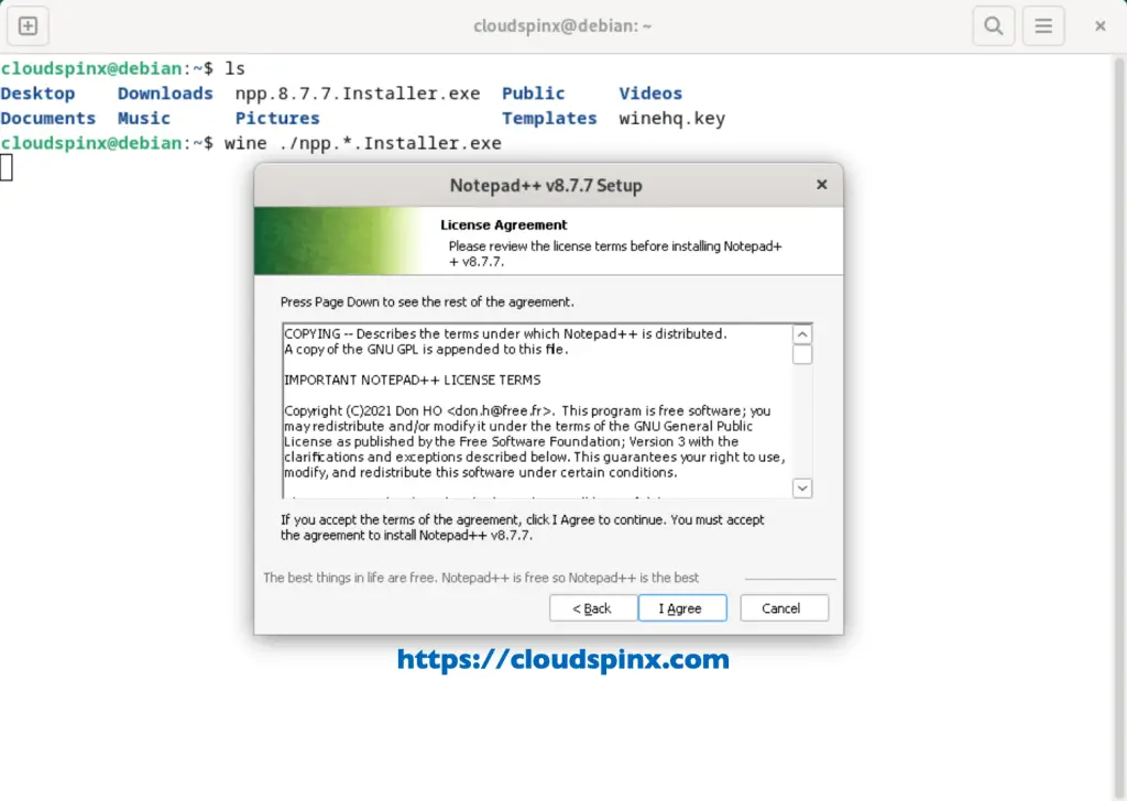 Install and Use Wine 8.x on Debian 05