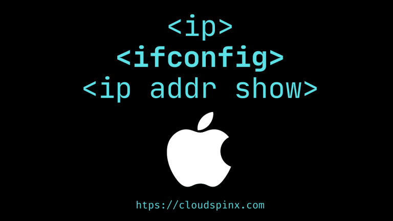 Install ip ifconfig commands on macOS Monterey