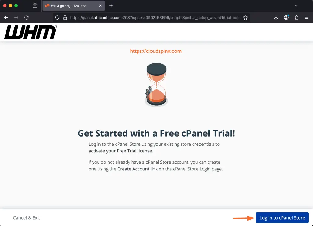 Installing cPanel WHM on RockyLinux AlmaLinux 04