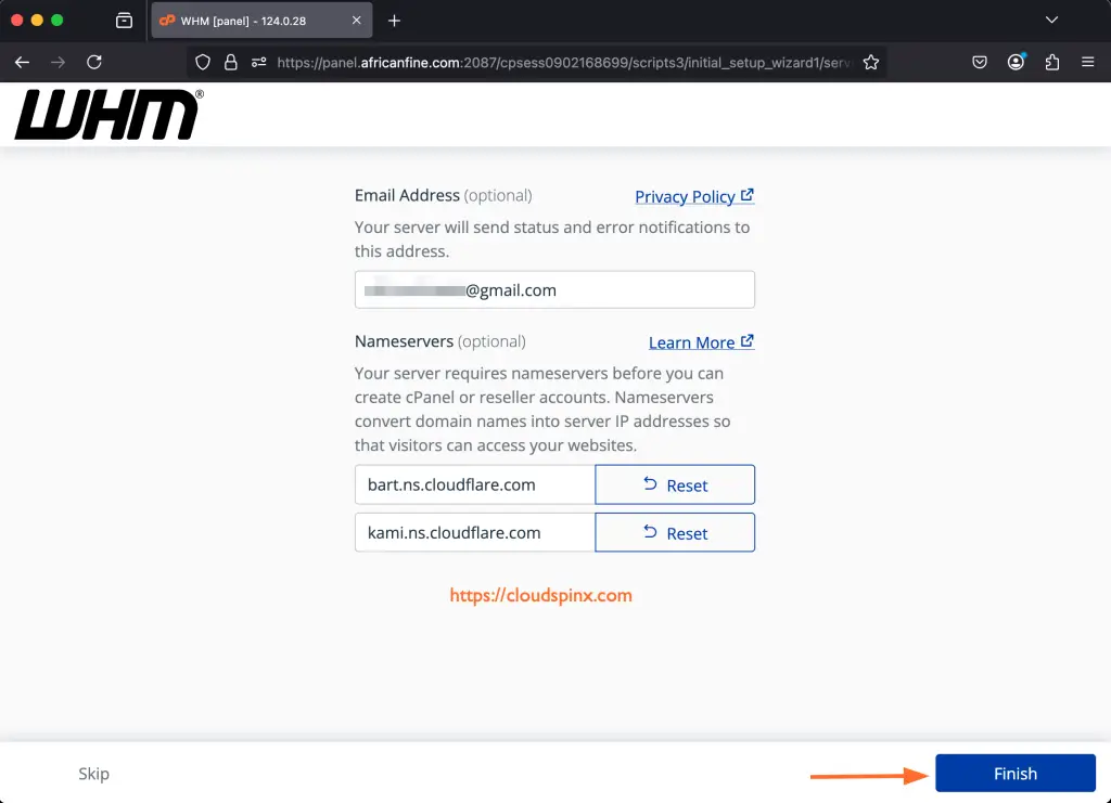 Installing cPanel WHM on RockyLinux AlmaLinux 10