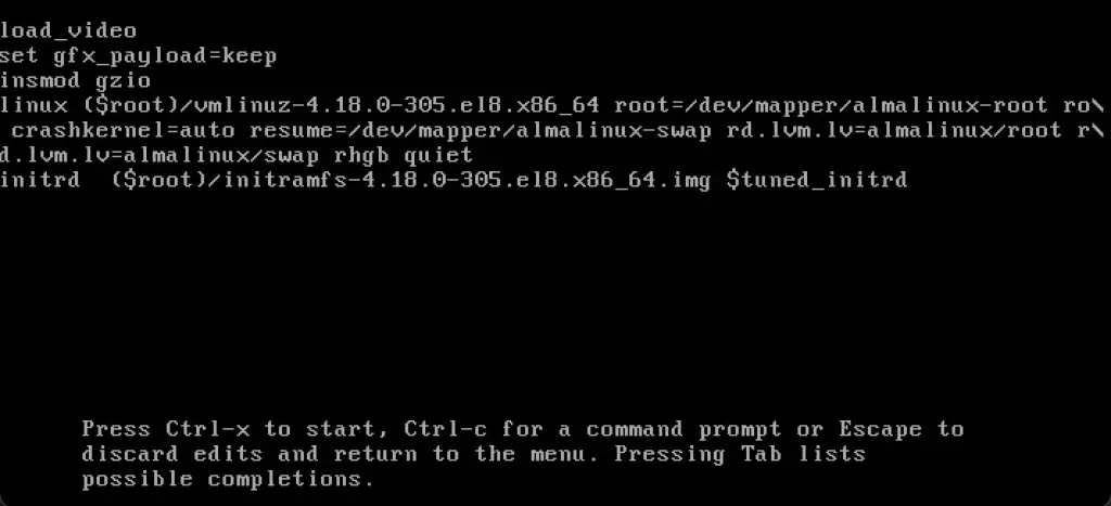 Protect GRUB with password on Rocky Linux AlmaLinux 03