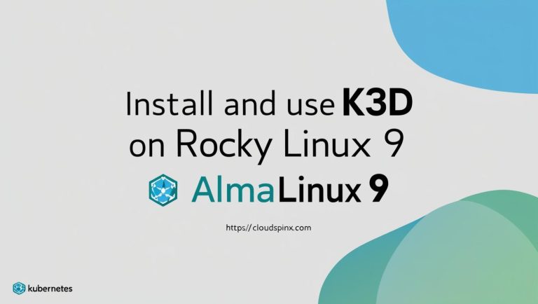 install k3d rocky almalinux