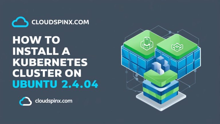 install kubernetes cluster ubuntu