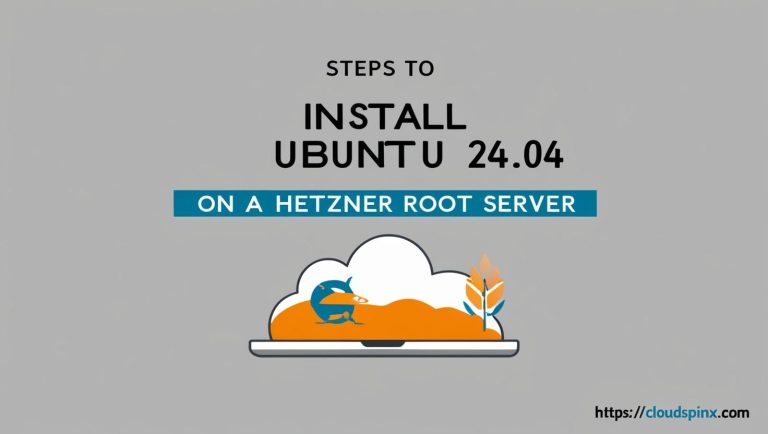 install ubuntu hetzner root server