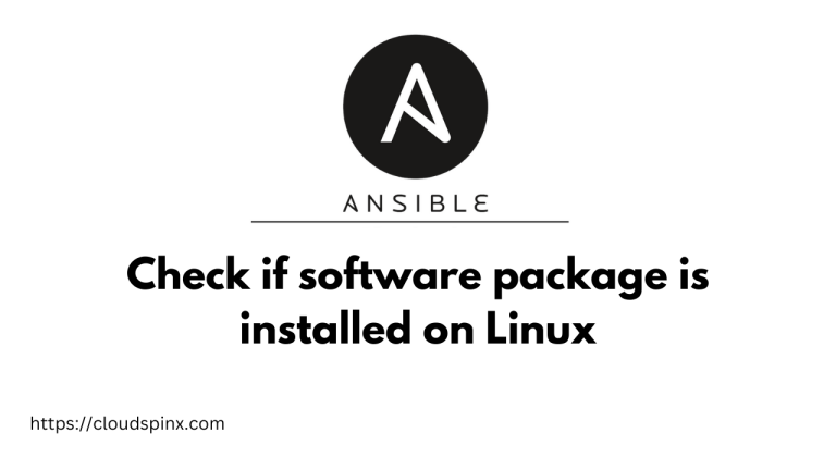 Check if software package is installed on Linux