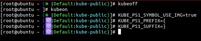 Configure Kubernetes prompt for bash and zsh using kube ps1 03