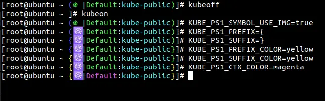 Configure Kubernetes prompt for bash and zsh using kube ps1 05