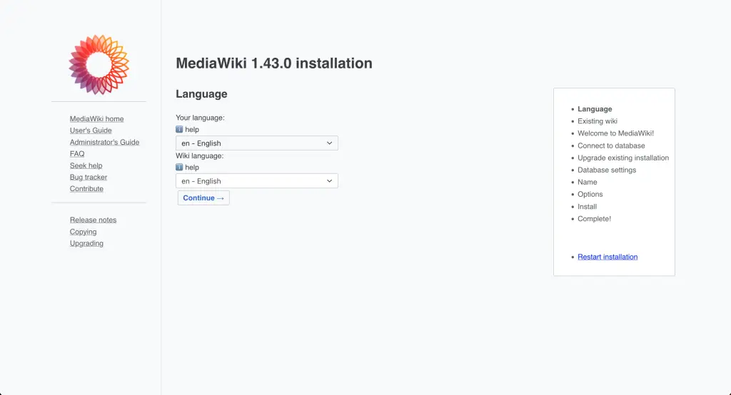How To Install MediaWiki on Ubuntu Debian 01