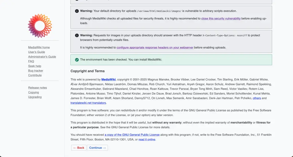 How To Install MediaWiki on Ubuntu Debian 02