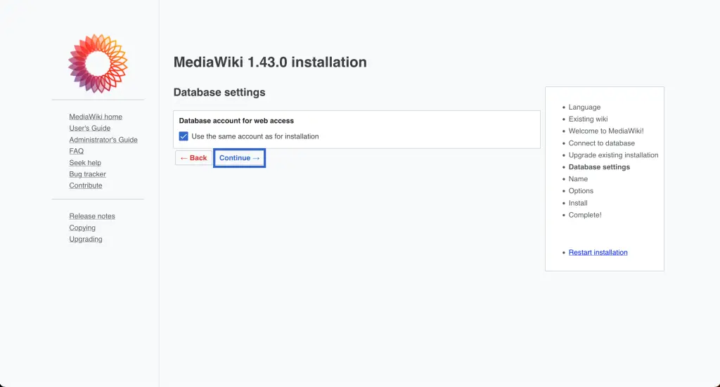 How To Install MediaWiki on Ubuntu Debian 04
