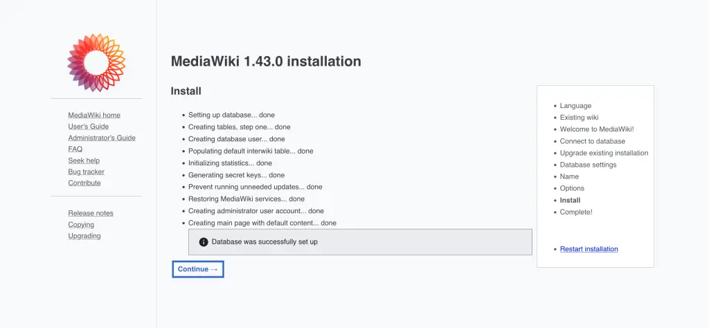 How To Install MediaWiki on Ubuntu Debian 08