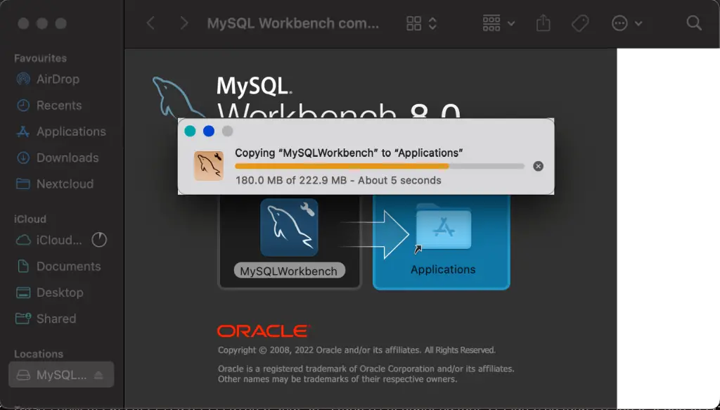 How To Install MySQL Workbench 8 on macOS 03