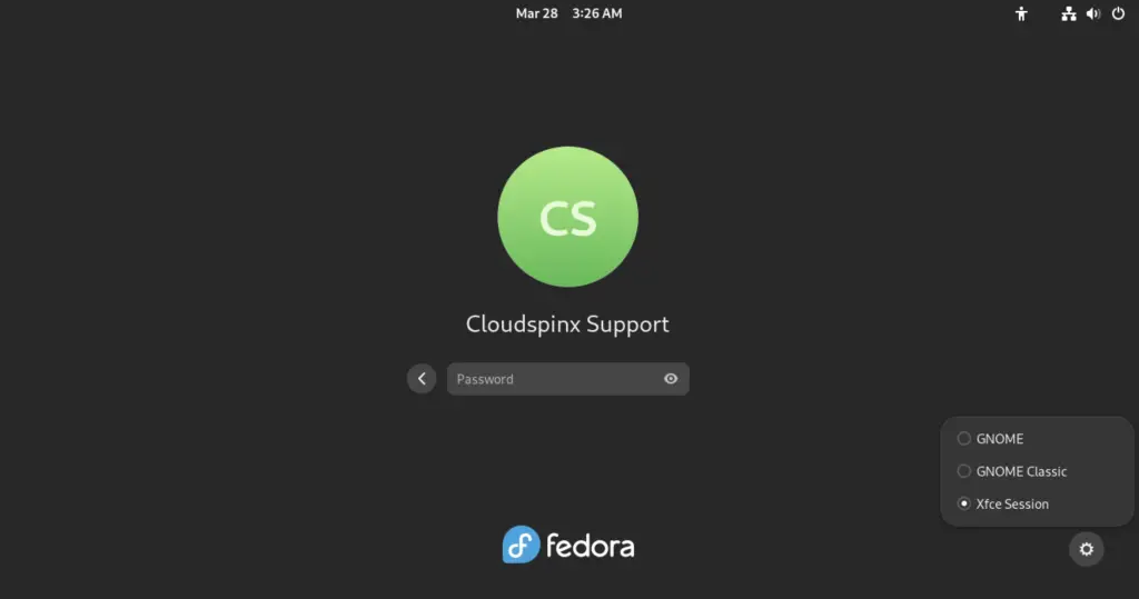 How To Install Xfce Desktop on Fedora 41 01