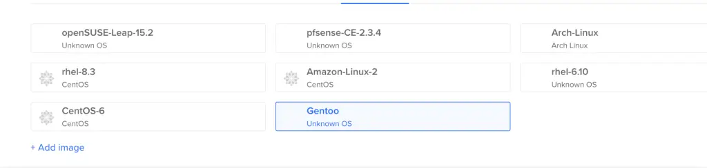 How To Run Gentoo Droplet on DigitalOcean 04