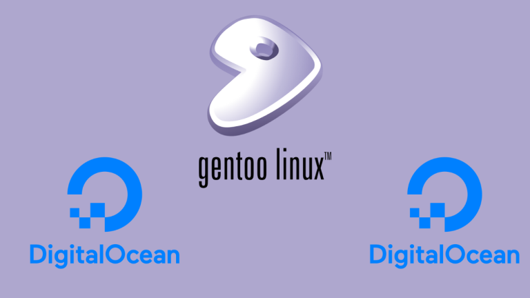 How To Run Gentoo Droplet on DigitalOcean