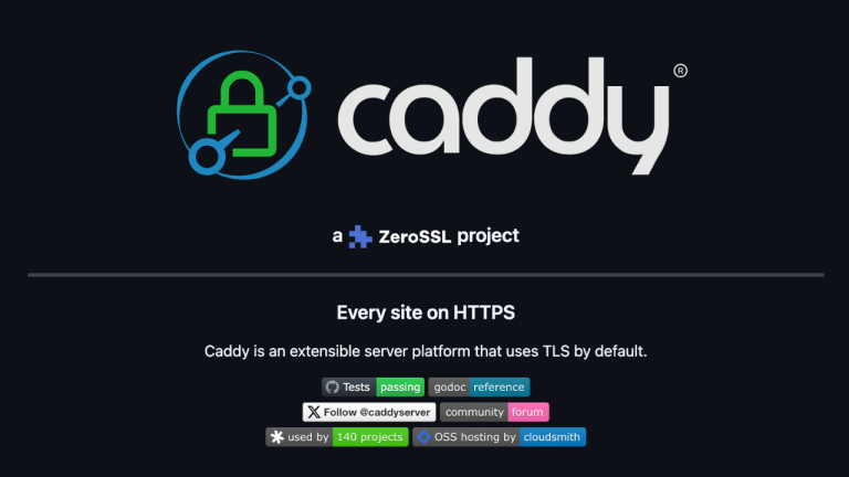 Install Caddy Web Server on Ubuntu Debian