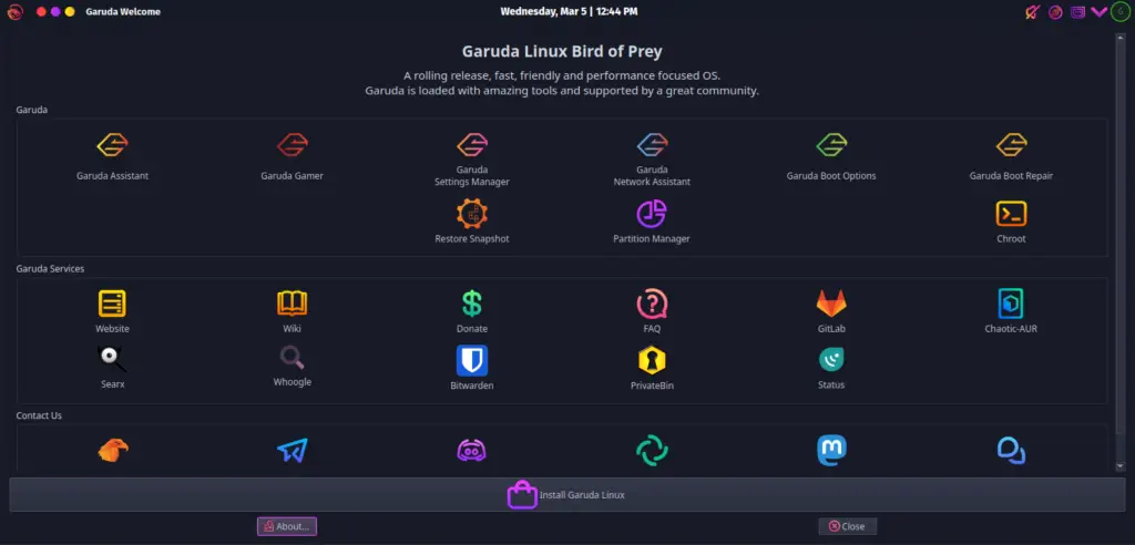 Install Garuda Linux Step by Step With Screenshots 08