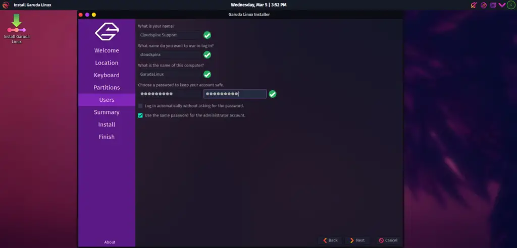 Install Garuda Linux Step by Step With Screenshots 13
