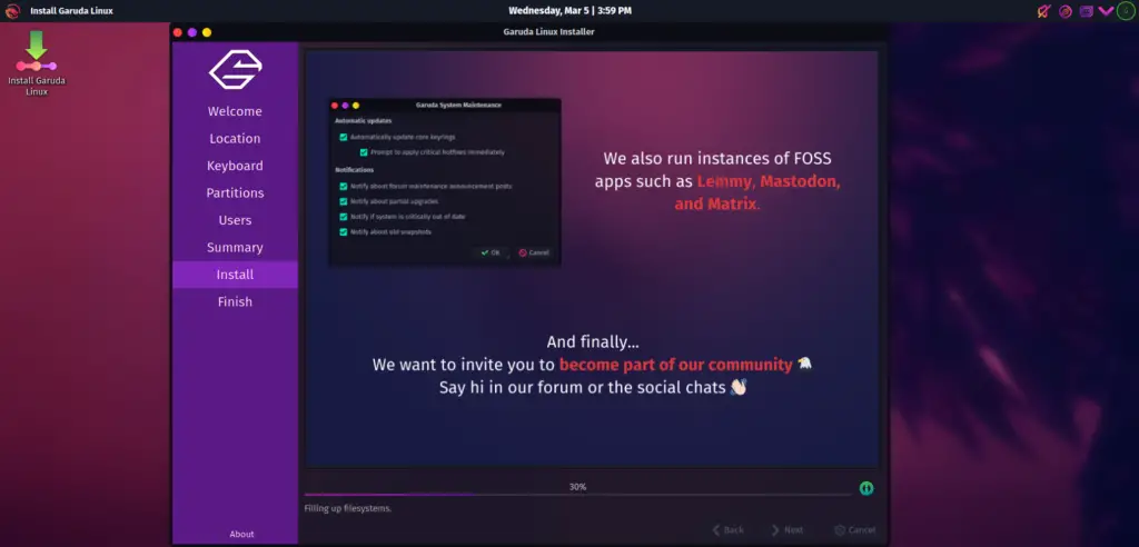 Install Garuda Linux Step by Step With Screenshots 15