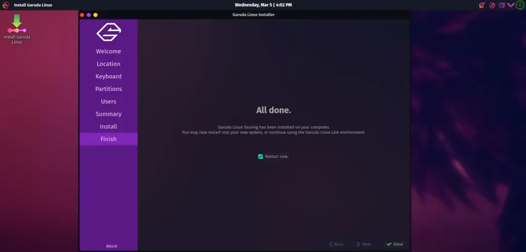 Install Garuda Linux Step by Step With Screenshots 16
