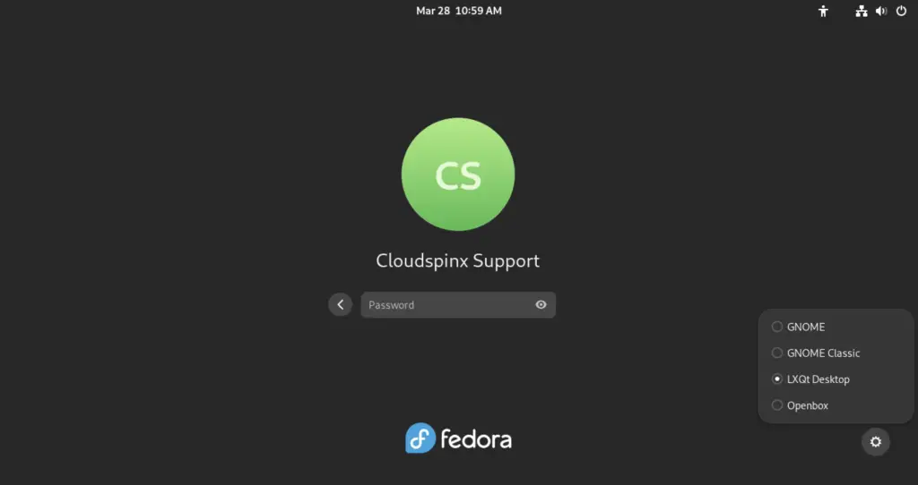 Install LXQt Desktop Environment on Fedora 41 01