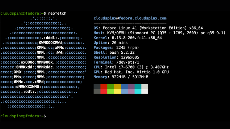 Install LXQt Desktop Environment on Fedora 41