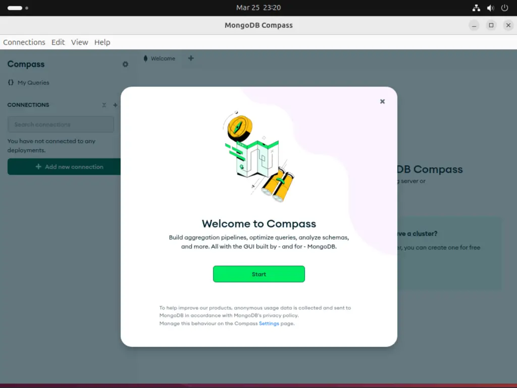 Install MongoDB Compass on Ubuntu Debian 03
