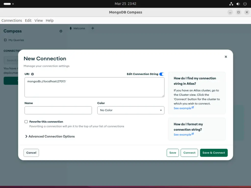 Install MongoDB Compass on Ubuntu Debian 05