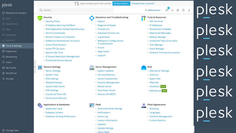Install Plesk Control Panel on Ubuntu Debian