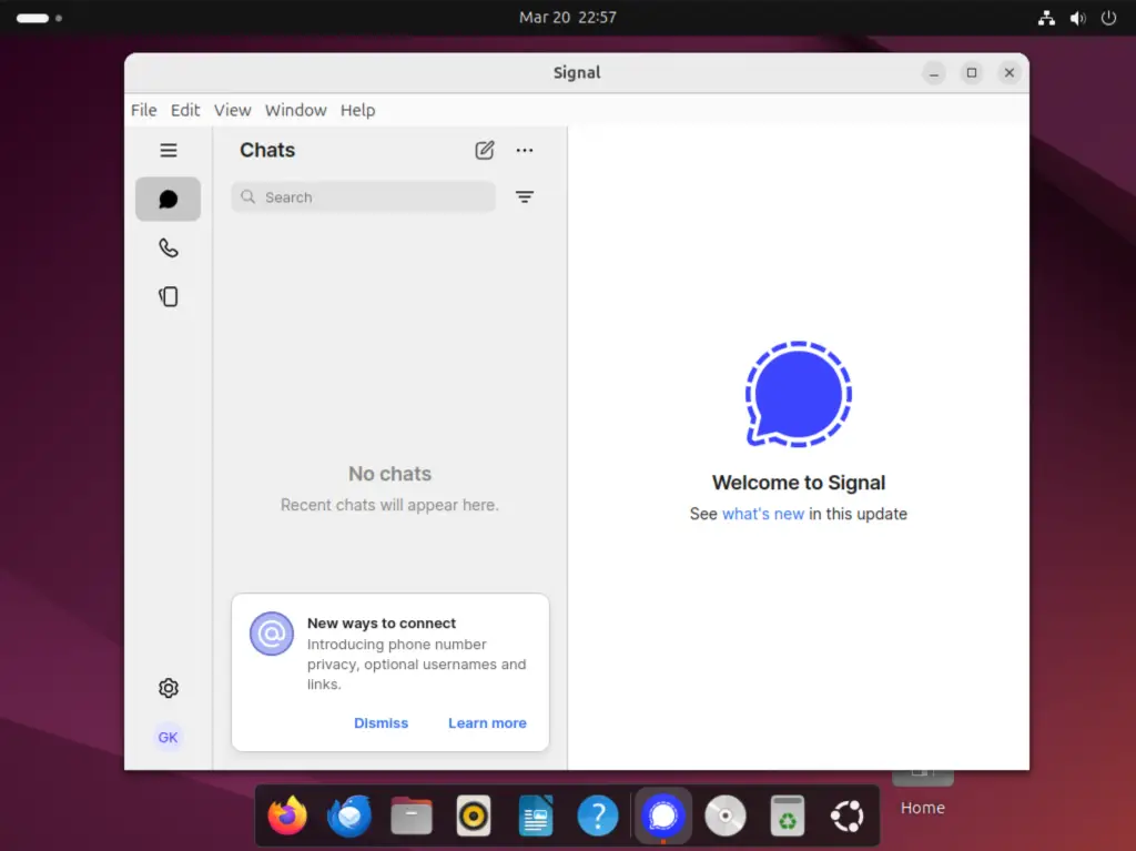 Install Signal Messaging Application on Ubuntu 04