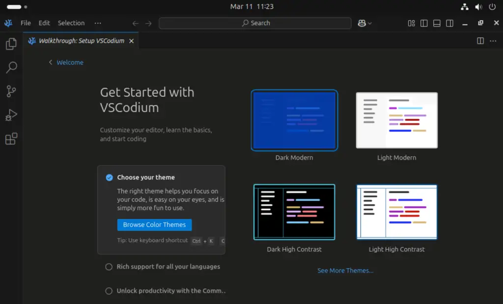 Install VSCodium on Ubuntu Debian Linux Mint 02