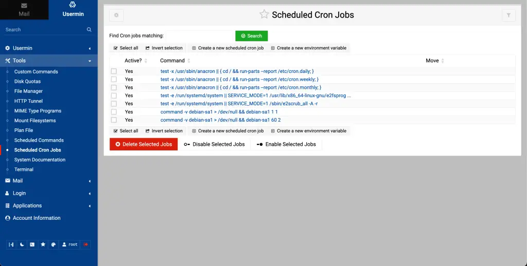Install and Use Usermin on Ubuntu Debian 07