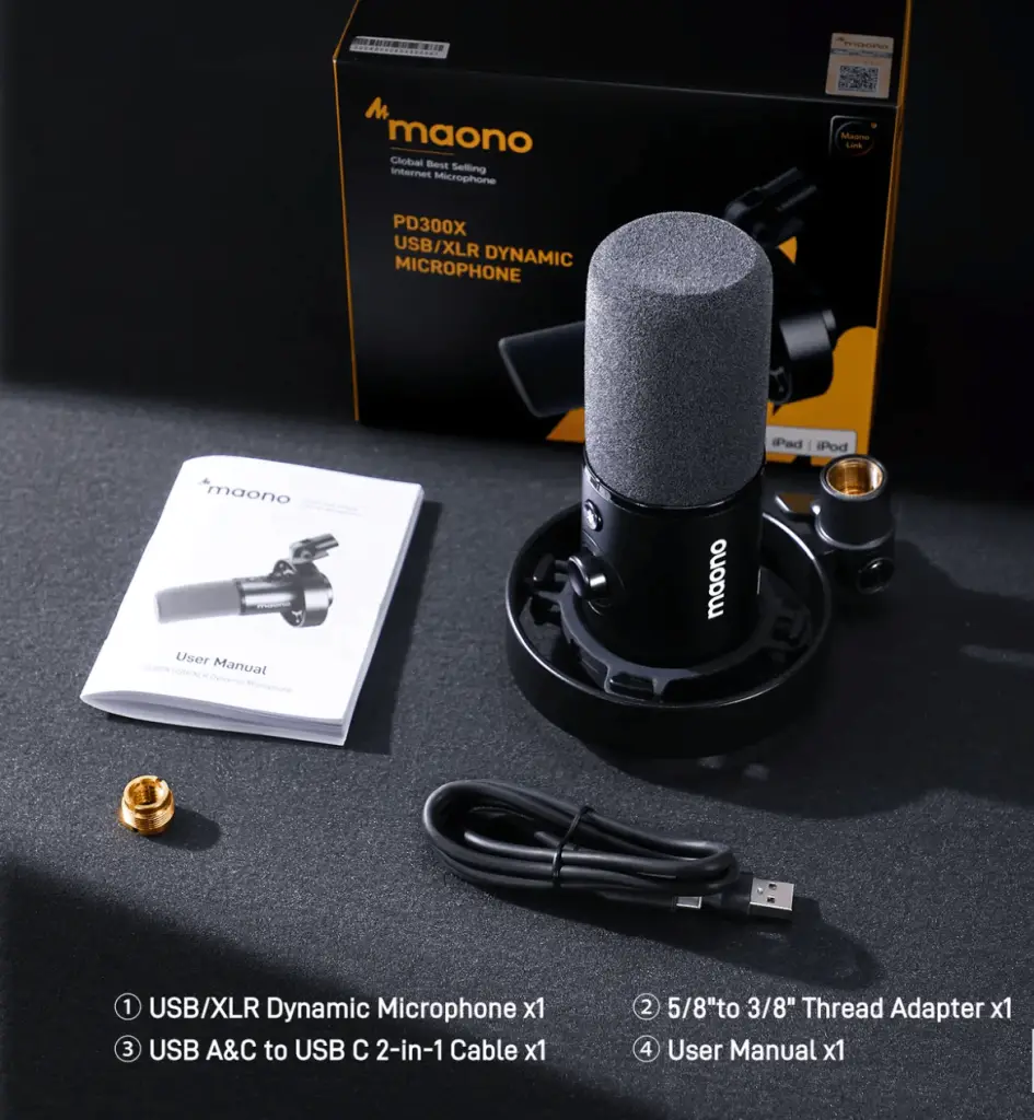 MAONO PD300X - Affordable Microphone for Everyone 2 MAONO PD300X 02
